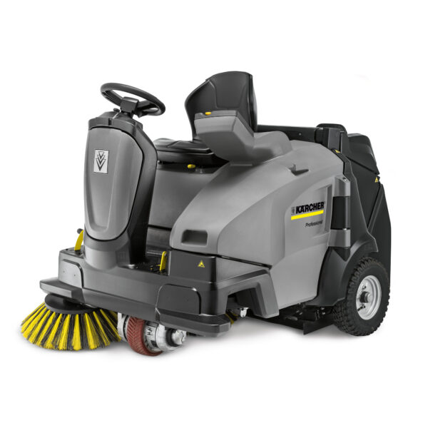 Kärcher Aufsitz-Kehrsaugmaschine KM 105/100 R Bp Pack mit Kehrsichel-Seitenbesen