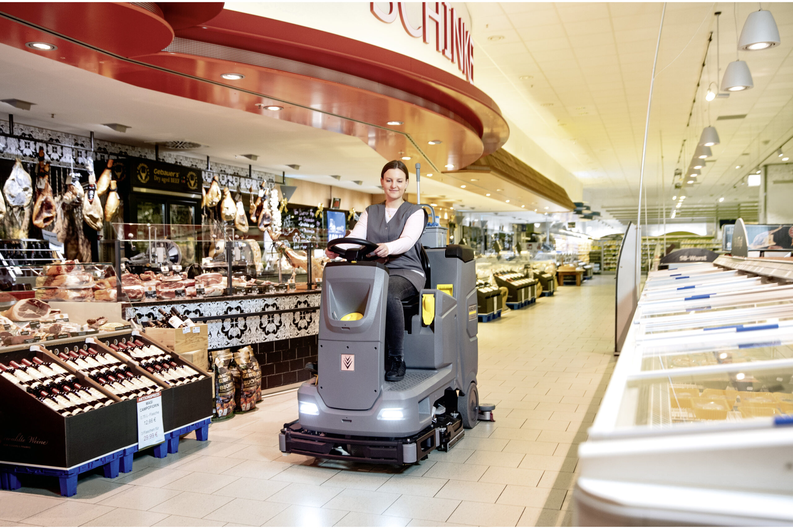 Kärcher Aufsitz-Scheuersaugmaschine B 110 R Bp Pack 170Ah+Dose+D75 – Bild 2