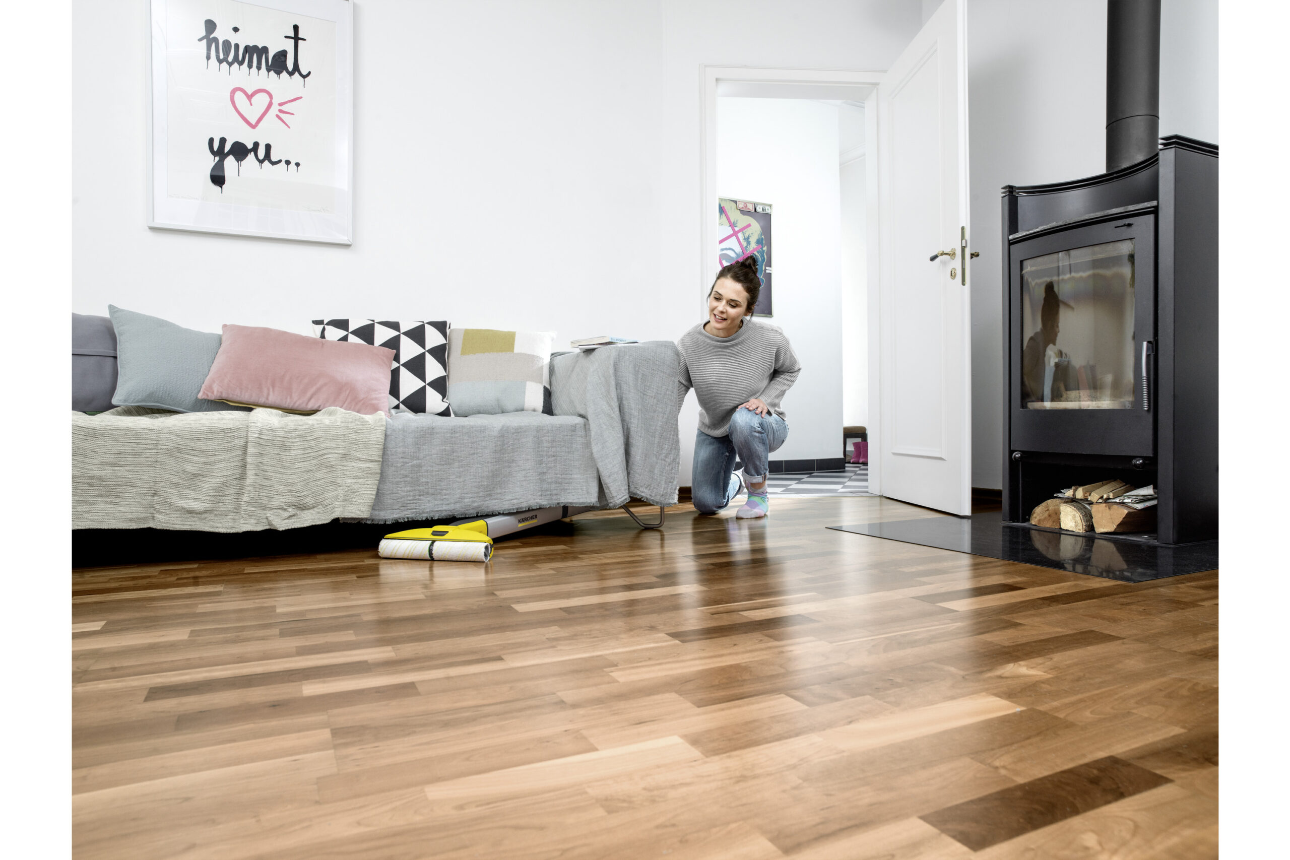 Kärcher Elektrischer Wischmopp EWM 2 – Bild 9