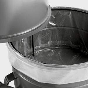 Staubarmes Entleerungssystem mit PE-Sack