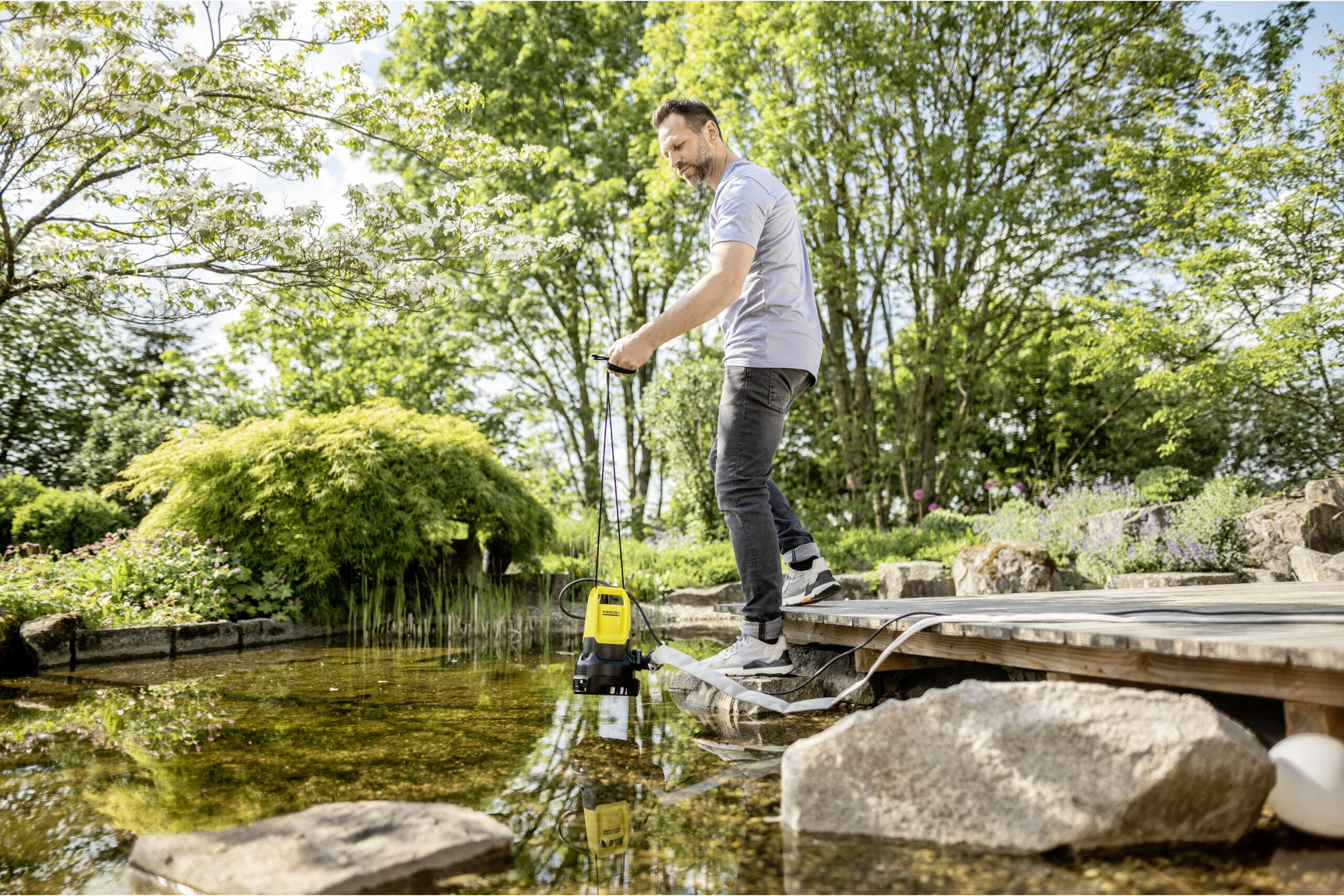 Kärcher Flachsaugende Schmutzwasser-Tauchpumpe SP 16.000 Dual - Kärcher  Center St. Gallen