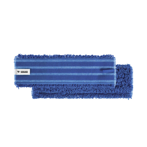 Kärcher Mikrofaserklettmopp Schlingen blau 40cm